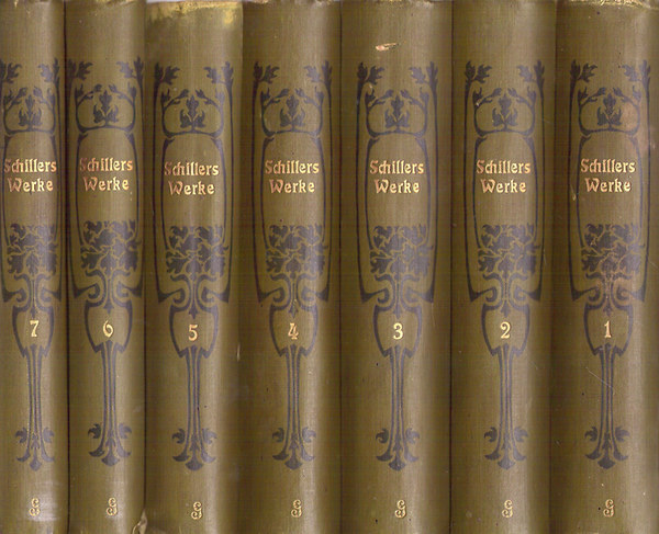 Friedrich von Schiller - Schillers Werke in 7 B�nden