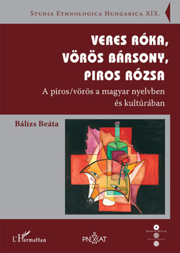 Veres r�ka, v�r�s b�rsony, piros r�zsa