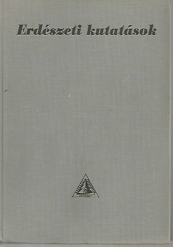 Erdszeti kutatsok - 1967. 63. vfolyam 1-3. szm