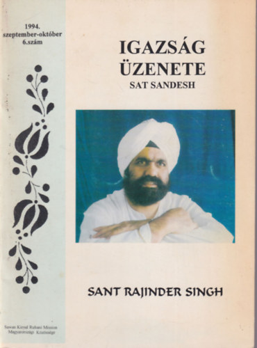 Igazsg zenete 1994. szeptember - oktber 6. szm