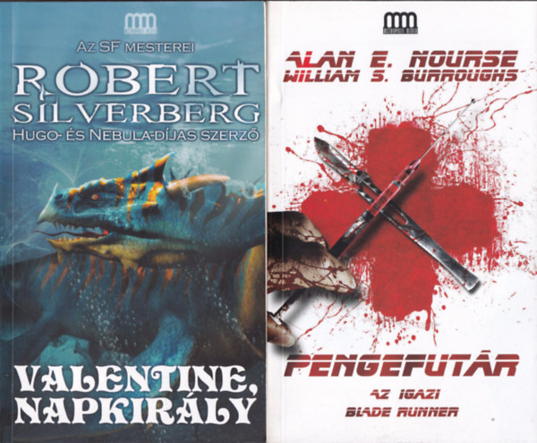 2 db. Galaktika fantasztikus knyvek (Valentine, Napkirly + Pengefutr)