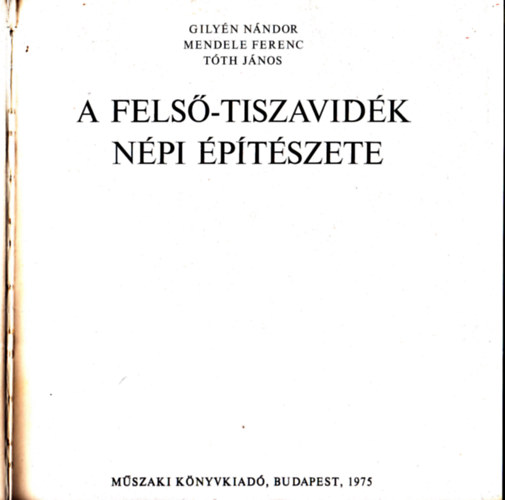 A Fels-Tiszavidk npi ptszete