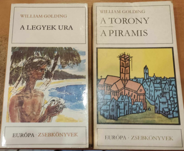 2 db William Golding. a torony/A piramis + A legyek ura