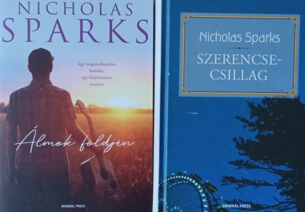 Nicholas Sparks - lmok fldjn + Szerencsecsillag (2 m)