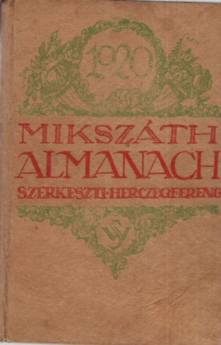 Mikszth Almanach az 1920-ik szkvre