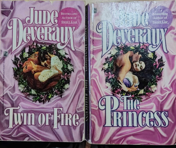 2 db Jude Deveraux: Twin of Fire + The Princess