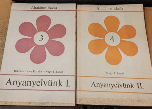 2 db Anyanyelvnk I-II. 3. osztly + 4. osztly