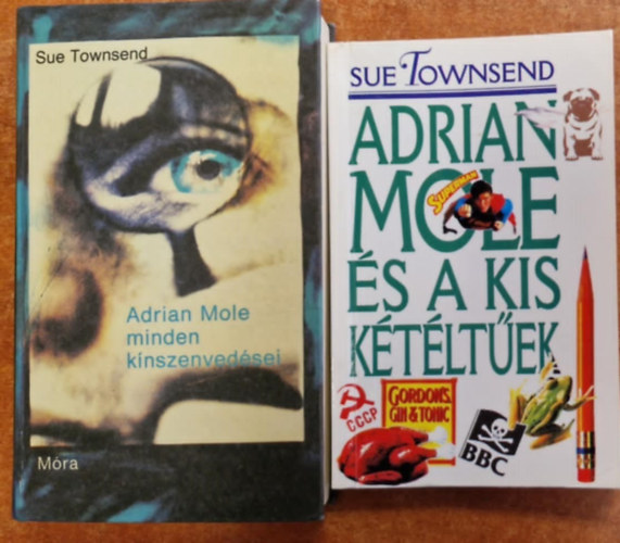2db Sue Townsend: Adrian Mole:Minden knszenvedsei + s a kis ktltek