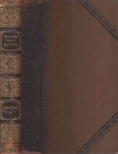 Sz�nm�vek I.-  II. (Nemzeti d�szkiad�s XXXVIII. - XXXIX. k�tet ) - kiad�i felb�r - 1895
