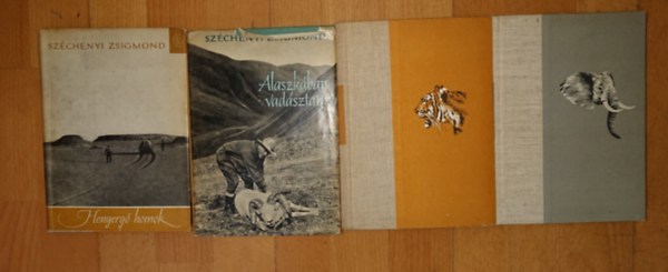 Széchenyi Zsigmond - Széchenyi Zsigmond 4 könyve: Nahar, Denaturált Afrika, Alaszkában vadásztam, Hengergő homok