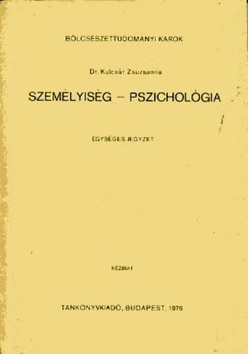 Szemlyisg-pszicholgia