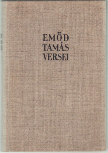 Em�d Tam�s versei