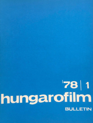 Hungarofilm Bulletin - 1978/1