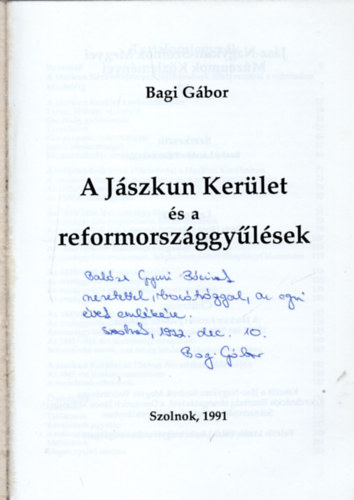 A Jszkun Kerlet s a reformorszggylsek