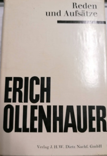 Erich Ollenhauer - Reden und Aufs�tze