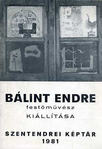 Blint Endre festmvsz killtsa - Szentendrei Kptr 1981.
