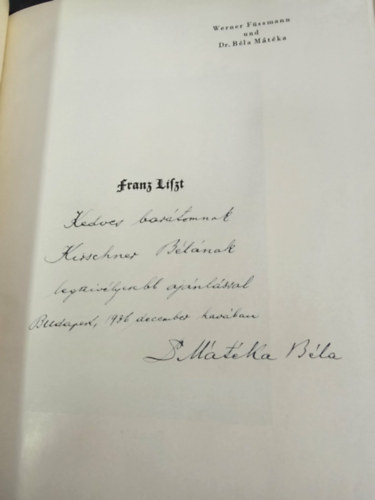 Franz Liszt- (  N�met nyelv� �letrajz )
