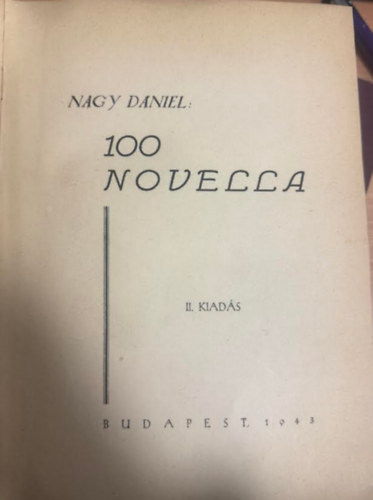 100 novella I.