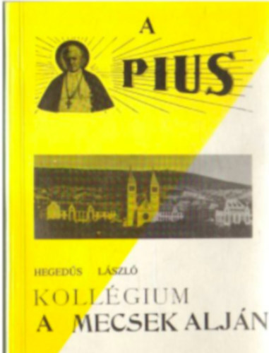 Heged�s L�szl� - A Pius - Koll�gium a Mecsek alj�n