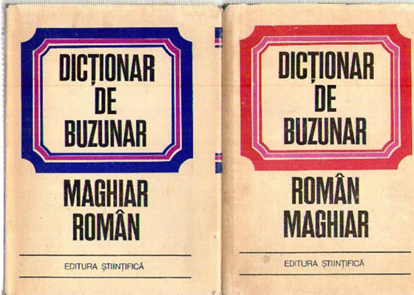 Bla Kelemen - Dictionar de buzunar maghiar-roman + roman-maghiar (2 ktet)