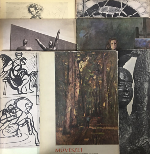 Mvszet - A magyar kpzmvszek szvetsgnek folyirata - 1965/janur, mrcius, prilis, augusztus, oktber, november, december (7 db)