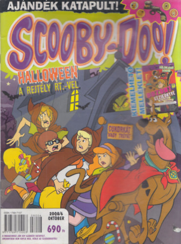 Scooby-Doo! magazin 2008/1-6 (6 db)
