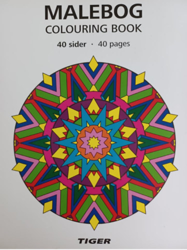 Malebog - Colouring Book - 40 sider - 40 pages