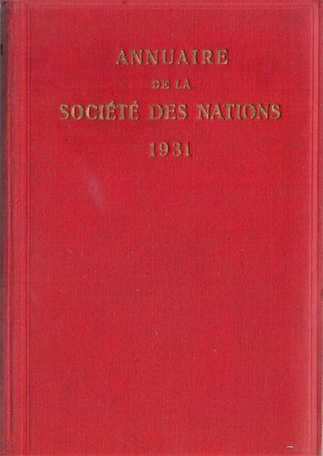 Georges Ottlik - Annuaire de la Socit des Nations 1931