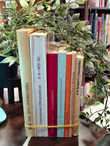 K�NYVMENT� AJ�NLAT, 7 DB. N�prajz. Berze Nagy J�nos lev�lhagyat�ka, Dissertationes Ethnographicae 3-4. 1979-80., Az igazt�rt�net, Modern magyar folklorisztikai tanulm�nyok, Ecsedi Istv�n �lete �s munk�ss�ga, Szemiotika