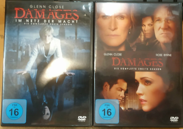 Rose Byrne Glenn Close - Damages - Im Netz Macht - A hatalom h�l�j�ban (A Teljes els� �s m�sodik �vad)(6 DVD)