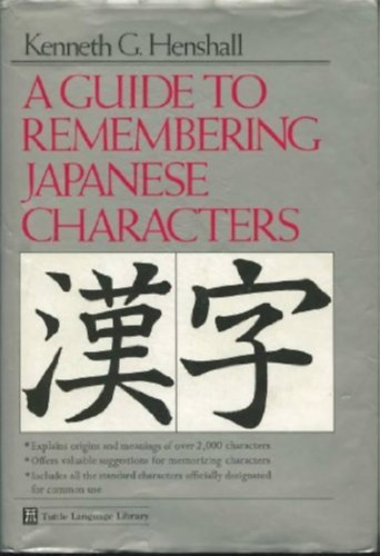 A guide to remembering japanese characters