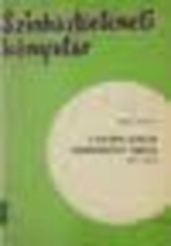 A f�v�rosi lev�lt�r sz�nh�zt�rt�neti forr�sai 1873-1944 (Szinh�zt�rt�neti k�nyvt�r)