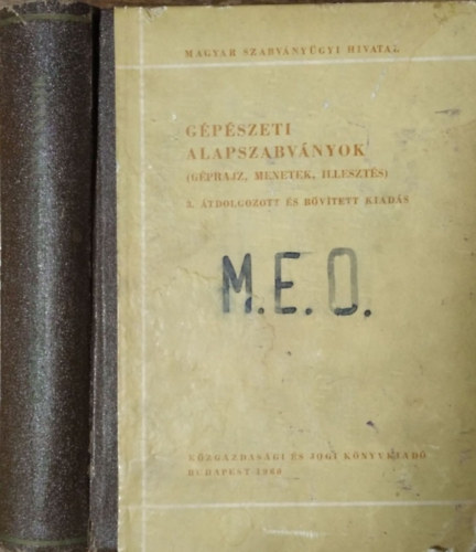 Avar Istvn - Gpszeti alapszabvnyok (Gprajz, menetek, illeszts)- Magyar Szabvnygyi Hivatal MSZ Szabvnygyjtemnyek 2.