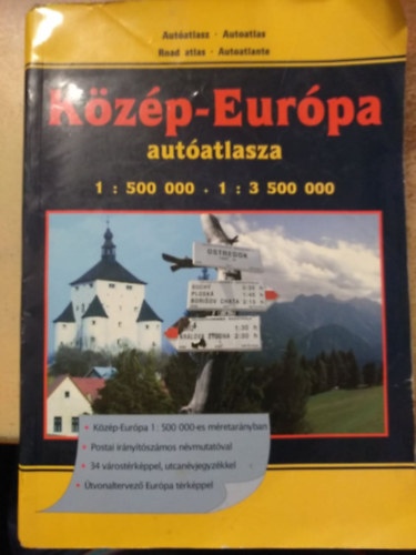 Kzp-Eurpa autatlasza 1:500 000 . 1: 3 500 000