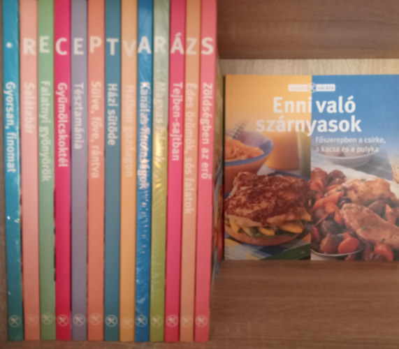 Receptvarzs (14 db. - szakcsknyvsorozat)