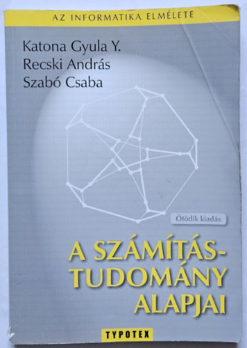 Katona-Recski-Szab�; - A sz�m�t�studom�ny alapjai