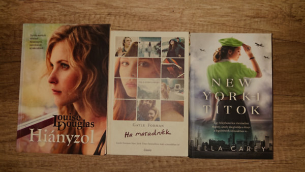 3 romantikus reg�ny: New York-i titok, Ha maradn�k, Hi�nyzol