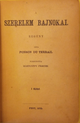 A rejtlyes Pris II. - A szerelem bajnokai I-II.