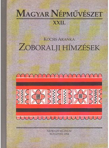 Zoboralji hmzsek (magyar npmvszet XXII.)
