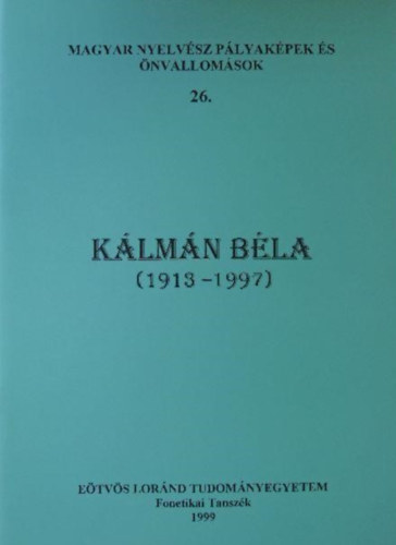 Klmn Bla (1913-1997)