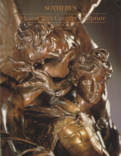Sotheby's - 19th and 20th Century Sculpture (London - Friday - 30th March 1990)