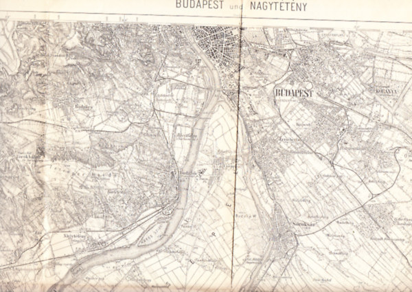 Budapest - Nagyttny (1: 75.000)