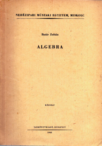 Algebra (Kzirat)