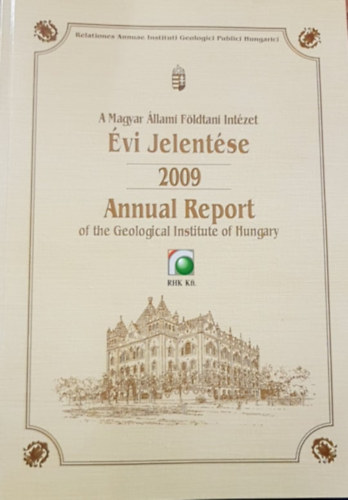 A Magyar llami Fldtani Intzet vi jelentse 2008, 2009, 2011