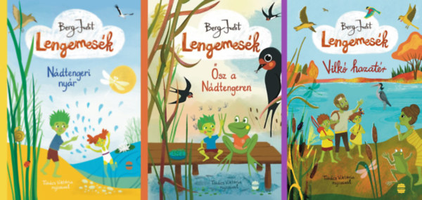 3 db meseknyv a Lengemesk sorozatbl: Ndtengeri nyr + sz a Ndtengeren + Vilk hazatr (a Lengemesk 2., 6. s 7. rsze)