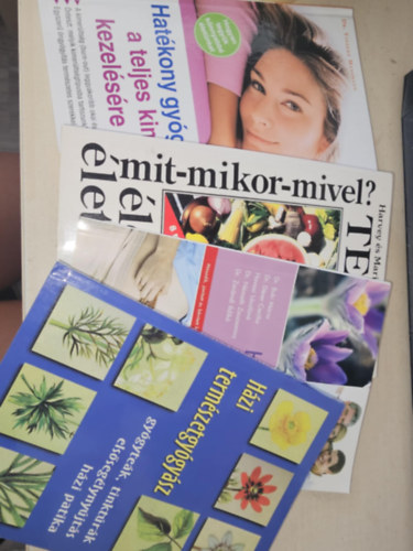 4db egszsges letmd ktet, KNYVMENT AJNLAT: Hatkony gygymdok teljes kimerltsg kezelsre+ Testkontroll+ Homeoptia napjainkban+ Hzi termszetgygysz