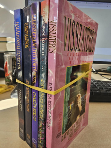 5db ezoterika, KNYVMENT AJNLAT: Hallkzeli lmnyek+ Gabonakrk+ Llegzetelllt trtnetek+ Nostradamus prfcii+ Visszatrs