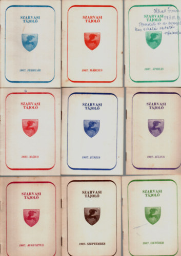 Szarvasi tjol 1987. (2, 3, 4, 5, 6, 7, 8, 9, 10, 11, 12.)