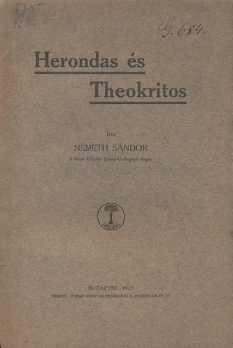 Herondas �s Theokritos