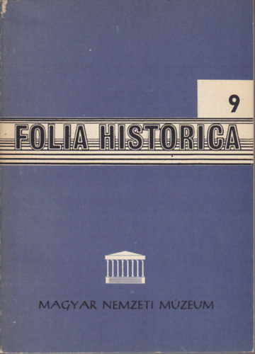 Folia Historica 9.